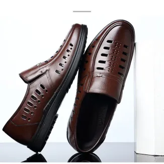 Riviera Artisan Leather Sandal